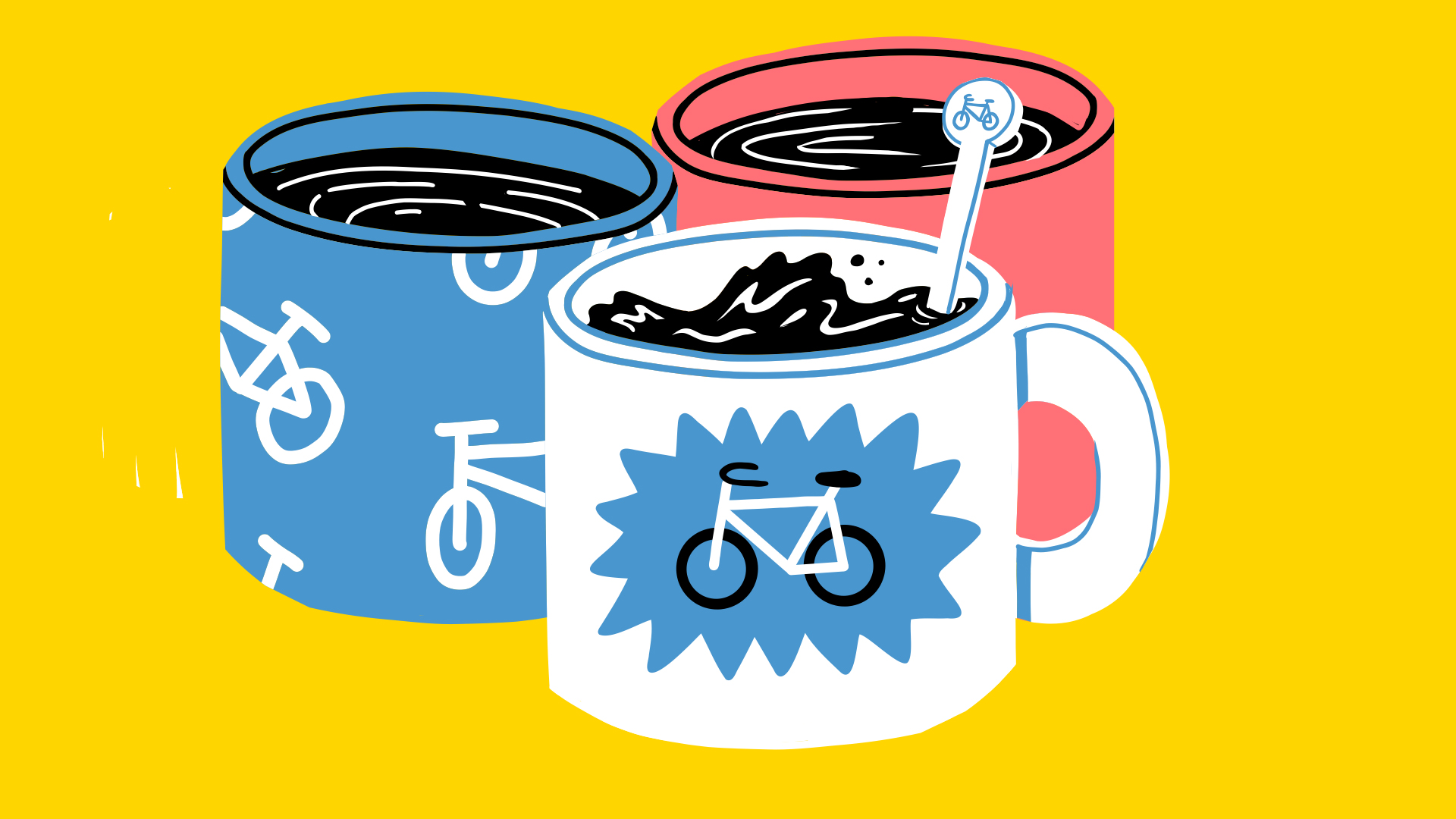 Eerste Fietscafé Castricum!